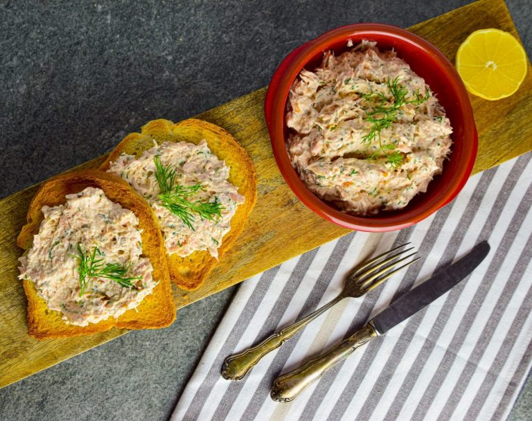 Rilletes z łososia – pasta kanapkowa z łososia