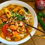 Zupa Tom Yum z krewetkami/kurczakiem