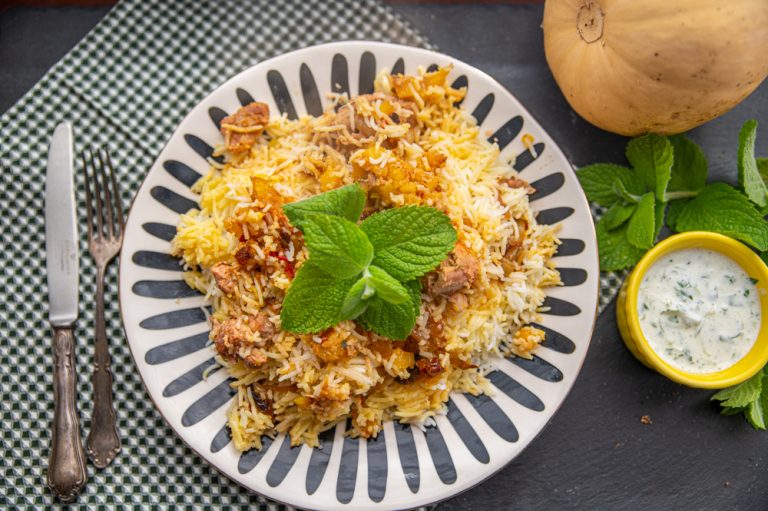 Aromatyczne Biryani z kurczakiem