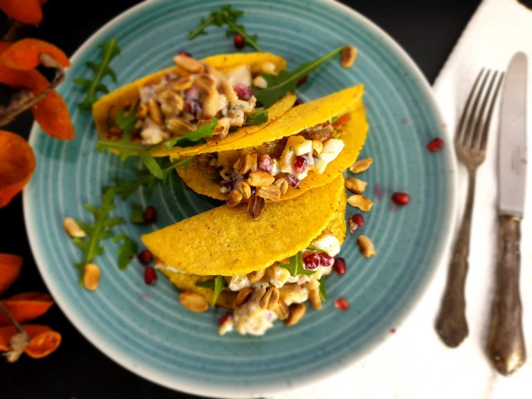 Tacos z dorszem, guacamole i mango
